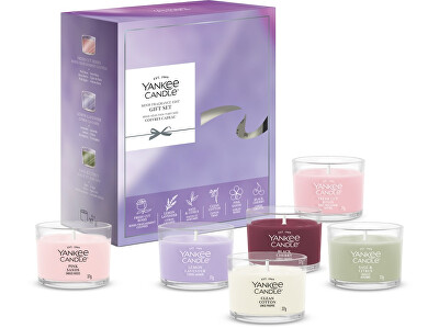 Yankee Candle - Dárková sada votivních svíček ve skle 6 x 37 g
