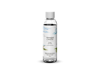 Yankee Candle - Rezervă de schimb pentru difuzorul de aromă Signature Clean Cotton Reed 200 ml