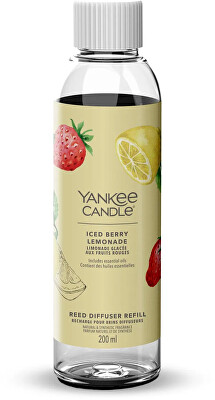 Yankee Candle - Náhradní náplň do aroma difuzéru Signature Iced Berry Lemonade Reed 200 ml