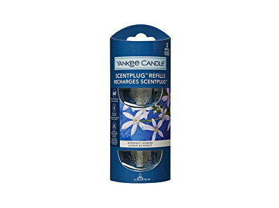 Yankee Candle - Náhradní náplň do elektrického difuzéru Midnight Jasmine 2 x 18,5 ml