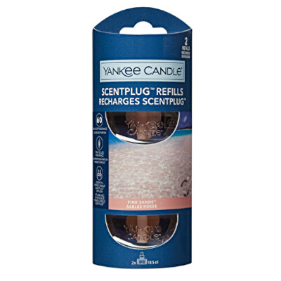 Yankee Candle - Náhradní náplň do elektrického difuzéru Organic Kit Pink Sands 2 x 18,5 ml