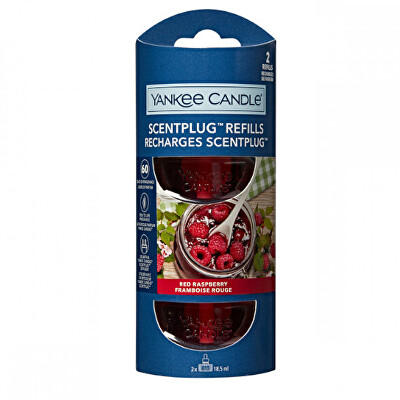 Yankee Candle - Náhradní náplň do elektrického difuzéru Organic Kit Red Raspberry 2 x 18,5 ml