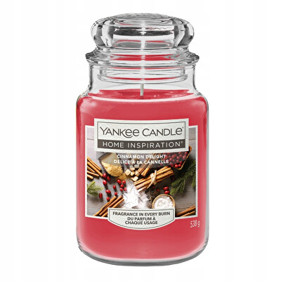 Yankee Candle - Vonná svíčka Home Inspiration Cinnamon Delight 538 g