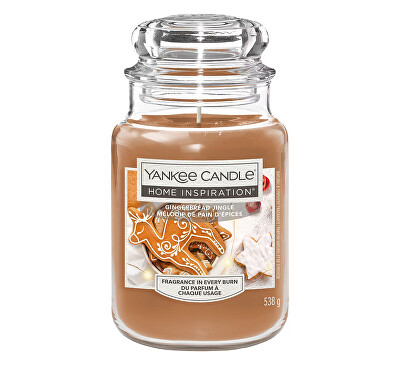 Yankee Candle - Vonná svíčka Home Inspiration Gingerbread Jingle 538 g