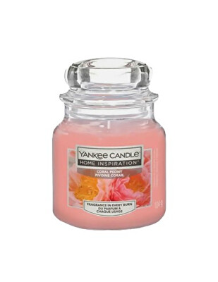 Yankee Candle - Vonná svíčka Home Inspiration malá Coral Peony 104 g