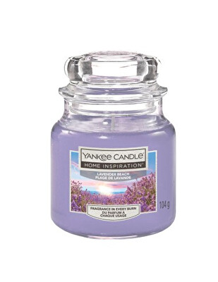 Yankee Candle - Vonná svíčka Home Inspiration malá Lavender Beach 104 g