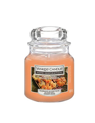 Yankee Candle - Vonná svíčka Home Inspiration malá Pumpkin Harvest 104 g