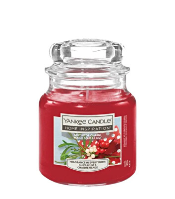 Yankee Candle - Home Inspiration Mistletoe Charm illatgyertya 104 g