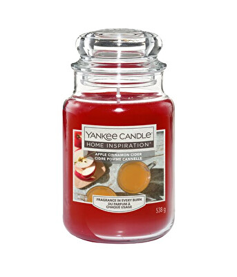 Yankee Candle - Vonná svíčka Home Inspiration velká Apple Cinnamon Cider 538 g