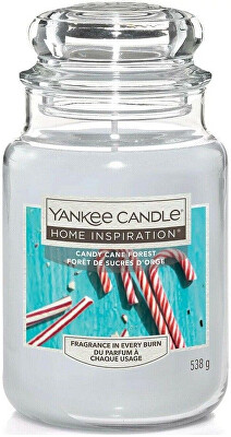 Yankee Candle - Vonná svíčka Home Inspiration velká Candy Cane Forest 538 g