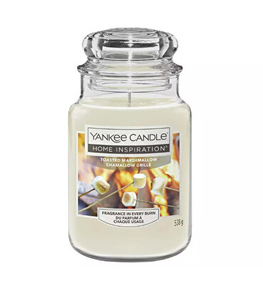 Yankee Candle - Vonná svíčka Home Inspiration velká Toasted Marshmallow 538 g