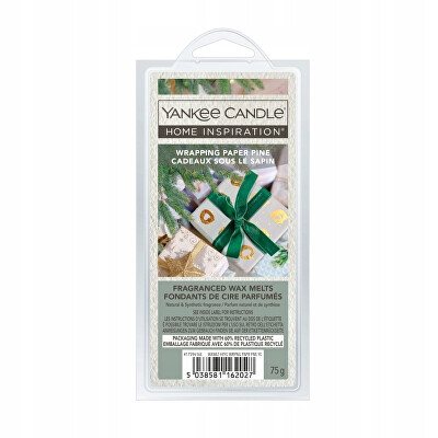 Yankee Candle - Wrapping Paper Pine Wax Melts illatviasz 75 g