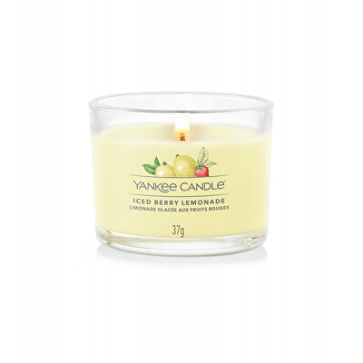 Yankee Candle - Votivní svíčka ve skle Iced Berry Lemonade 37 g