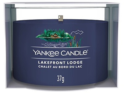 Yankee Candle - Votivní svíčka ve skle Lakefront Lodge 37 g