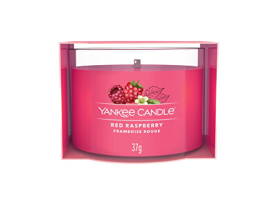Yankee Candle - Votivní svíčka ve skle Red Raspberry 37 g