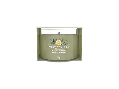 Yankee Candle - Votivní svíčka ve skle Sage & Citrus 37 g