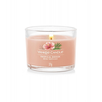 Yankee Candle - Votivní svíčka ve skle Tropical Breeze 37 g