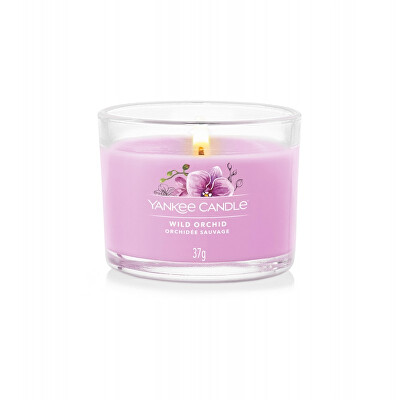 Yankee Candle - Votivní svíčka ve skle Wild Orchid 37 g