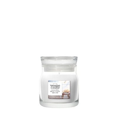 Yankee Candle - Aromatická svíčka Signature sklo malé A Calm & Quiet Place 110 g