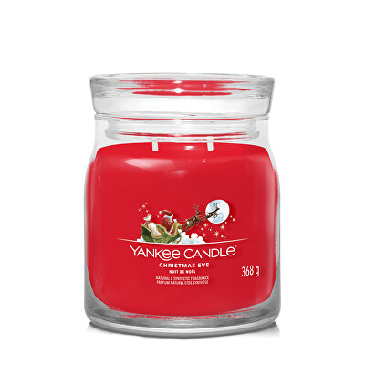 Yankee Candle - Aromatická svíčka Signature sklo střední Christmas Eve 368 g