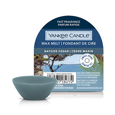 Yankee Candle - Vonný vosk Bayside Cedar Wax Melt 22 g