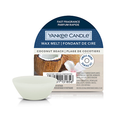 Yankee Candle - Vonný vosk Coconut Beach Wax Melt 22 g