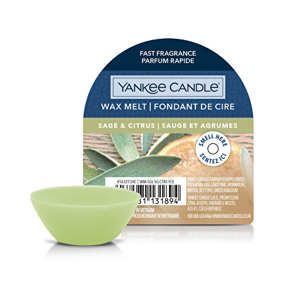 Yankee Candle - Vonný vosk Sage & Citrus Wax Melt 22 g