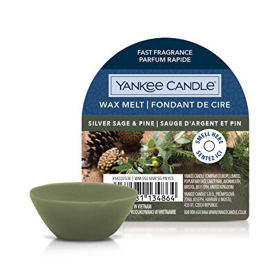 Yankee Candle - Vonný vosk Silver Sage & Pine Wax Melt 22 g