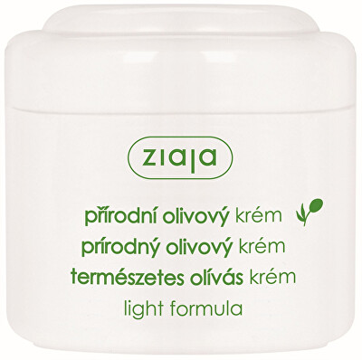 Ziaja - Denní krém pro normální a suchou pleť lehké složení Natural Olive 200 ml