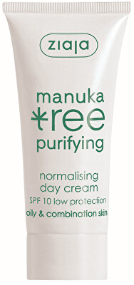 Ziaja - Denní krém SPF 10 normalizující Manuka Tree Purifying 50 ml