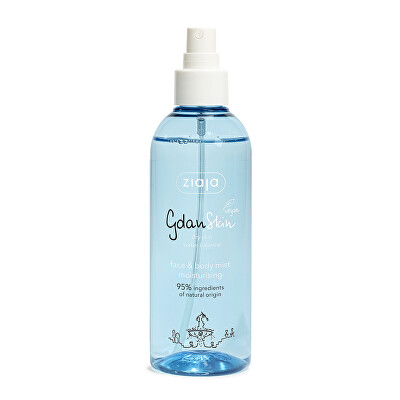 Ziaja - Hydratační mlhovina na obličej a tělo GdanSkin (Face & Body Mist) 200 ml