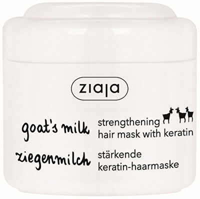 Ziaja - Maska na suché a matné vlasy s keratinem Goat`s Milk 200 ml