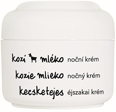 Ziaja - 2. JAKOST -  Noční regenerační krém pro suchou pleť Goat`s Milk 50 ml