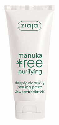 Ziaja - Hloubkově čisticí peelingová pasta Manuka Tree Purifying 75 ml