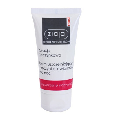 Ziaja - Posilující noční krém zabraňující praskání a tvorbě nových rozšířených žilek Capillary Care 50 ml