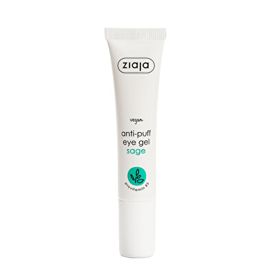 Ziaja - Oční gel se šalvějí proti otokům (Eye Gel) 15 ml