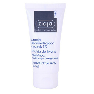 Ziaja - Regenerační a hydratační krém s vyhlazujícím efektem Ultra-Moisturizing With Urea 50 ml