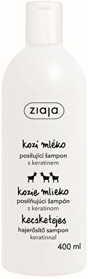 Ziaja - Šampon na suché a matné vlasy s keratinem Goat`s Milk 400 ml