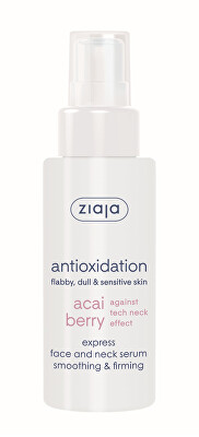 Ziaja - Vyhlazující sérum na obličej a krk Acai Berry (Express Face and Neck Serum) 50 ml
