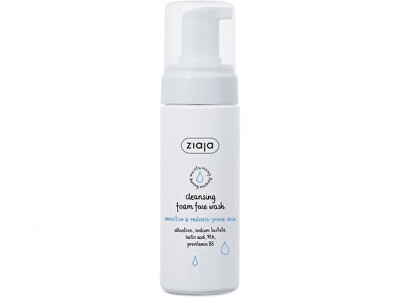 Ziaja - Čisticí pěna pro citlivou pleť se sklonem k zarudnutí (Cleansing Foam Face Wash) 150 ml