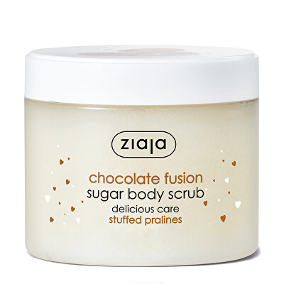 Ziaja - Cukrový tělový peeling Chocolate Fusion (Sugar Body Scrub) 300 ml