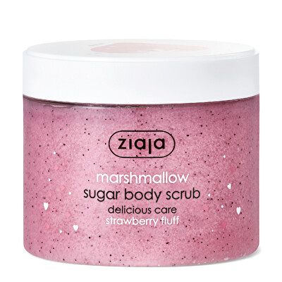 Ziaja - Cukrový tělový peeling Marshmallow (Sugar Body Scrub) 300 ml