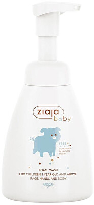 Ziaja - Detská umývacia pena na tvár, ruky a telo Baby (Foam Wash) 250 ml