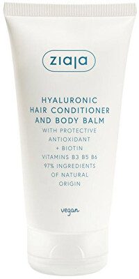 Ziaja - Hyaluronový kondicionér na vlasy a tělový balzám Hyaluronic Hair Conditioner And Body Balm 160 ml