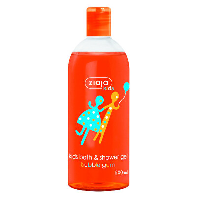 Ziaja - Koupelový a sprchový gel Žvýkačka (Kids Bath & Shower Gel) 500 ml