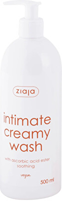 Ziaja - Krémový intimní gel s kyselinou askorbovou proti podráždění (Intimate Creamy Wash) 500 ml