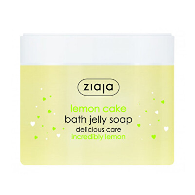 Ziaja - Mycí želé do koupele Lemon Cake (Bath Jelly Soap) 260 ml