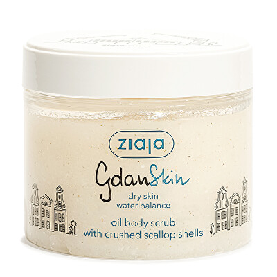 Ziaja - Olejový tělový peeling GdanSkin (Oil Body Scrub) 300 ml