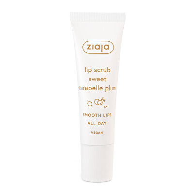 Ziaja - Peeling na rty Sladká mirabelka (Lip Scrub) 12 ml
