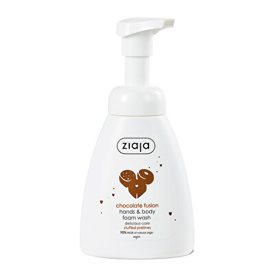 Ziaja - Pěnové mýdlo na ruce a tělo Chocolate Fusion (Hand & Body Foam Wash) 250 ml
